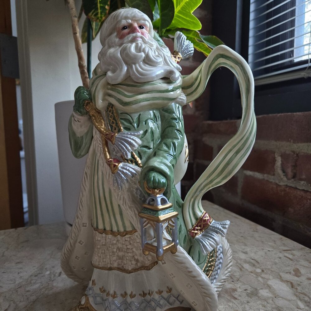Fitz and Floyd Gregorian Santa Pitcher
